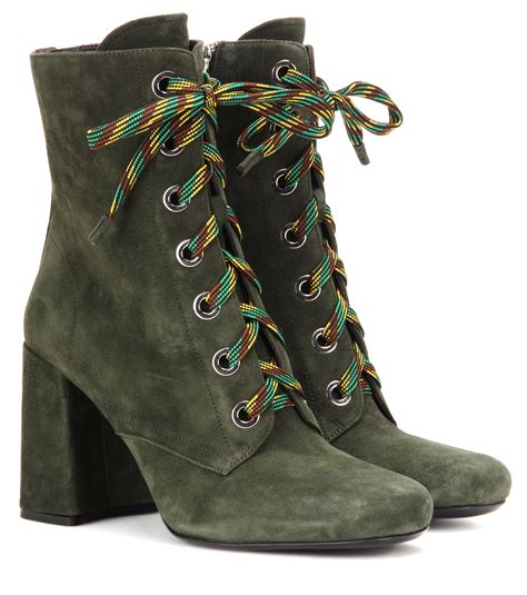 prada green sequin boots|Women's Ankle Boots And Boots .